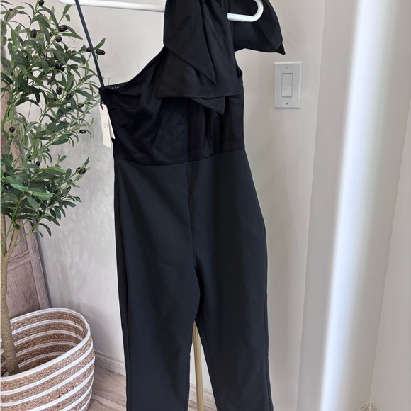 Ted Baker Elegant Black One-Shoulder Jumpsuit - Picture 10 of 11